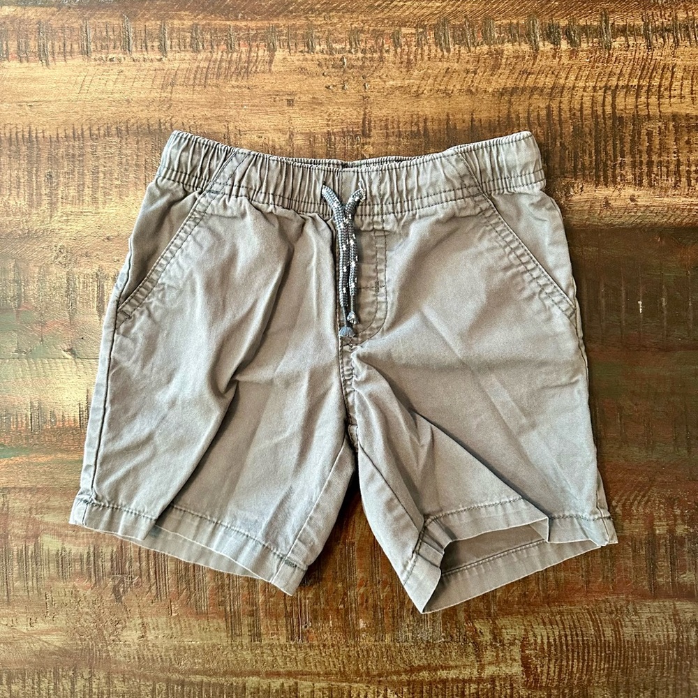 Cat & Jack Gray Elastic Shorts